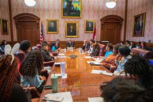 U.S. Surgeon General meets with CMSD students regarding mental health